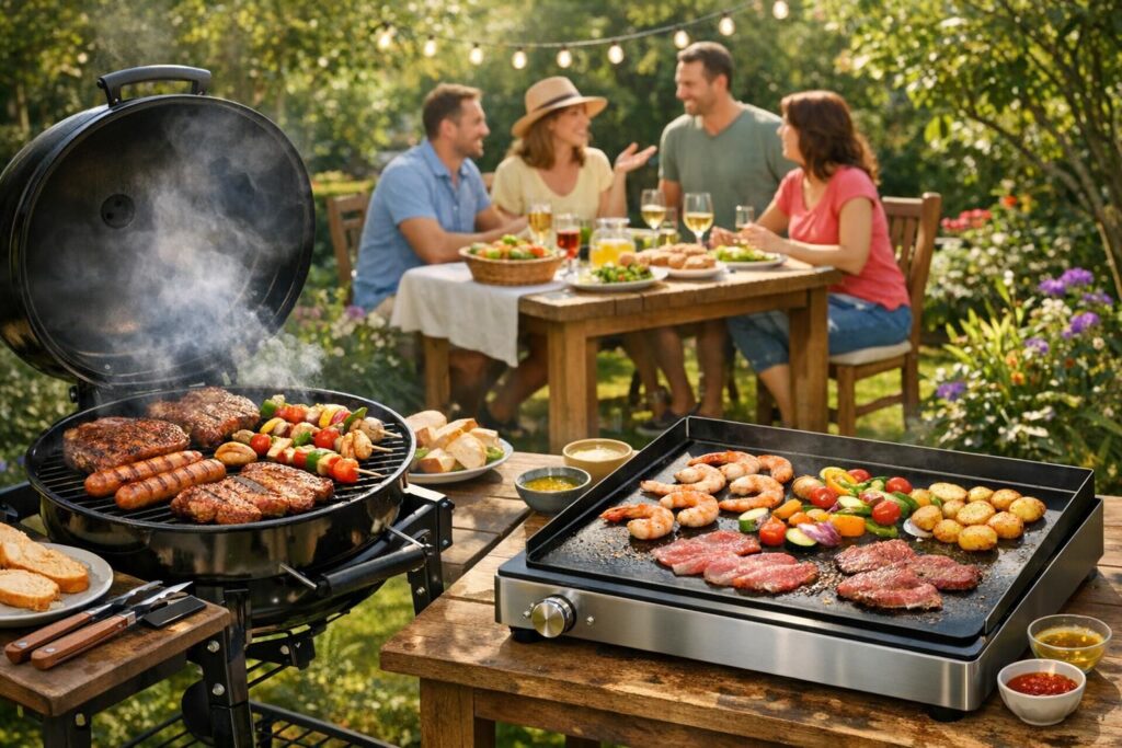 découvrez les avantages du barbecue et de la plancha pour choisir l'appareil idéal qui sublimera vos repas en plein air et s'adaptera à vos envies culinaires.