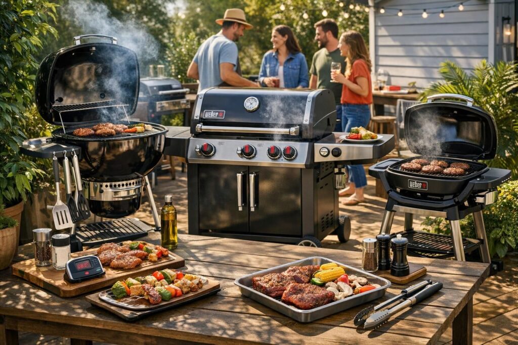 Barbecues Weber : comment bien choisir et les meilleurs modèles - Mes Grillades découvrez comment bien choisir votre barbecue weber et explorez les meilleurs modèles pour des grillades réussies en toute simplicité.