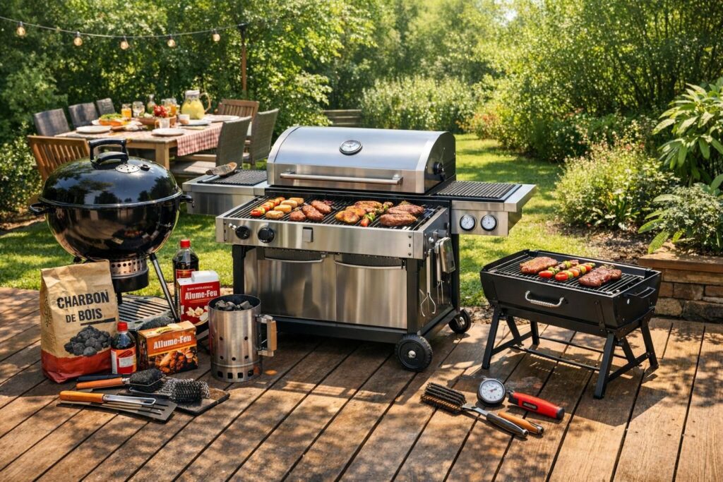 Comment choisir son barbecue au charbon de bois - Mes Grillades découvrez nos conseils pratiques pour bien choisir votre barbecue au charbon de bois et profitez de grillades savoureuses en famille ou entre amis.