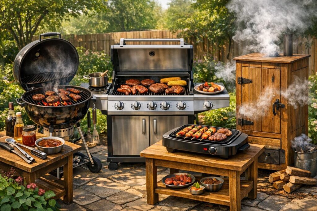 découvrez les différences essentielles entre les types de barbecue pour choisir celui qui correspond le mieux à vos besoins et réussir vos grillades.
