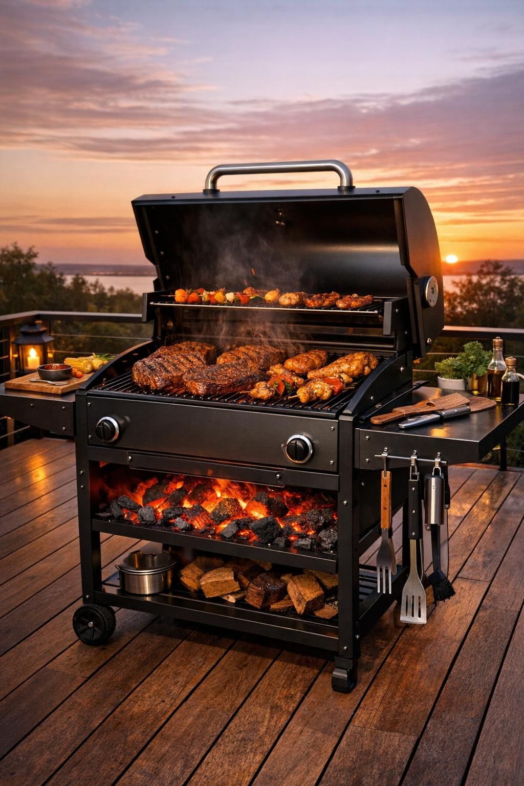 Les différents barbecues - Mes Grillades découvrez les différents types de barbecues pour choisir celui qui convient le mieux à vos besoins et profiter pleinement de vos repas en plein air.