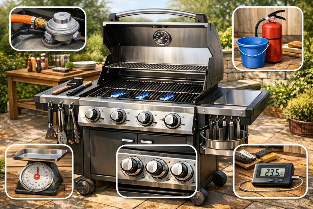 Les éléments à vérifier lors de l'achat d'un barbecue à gaz - Mes Grillades découvrez les éléments essentiels à vérifier avant d'acheter un barbecue à gaz pour faire le meilleur choix et profiter de délicieuses grillades en toute sécurité.