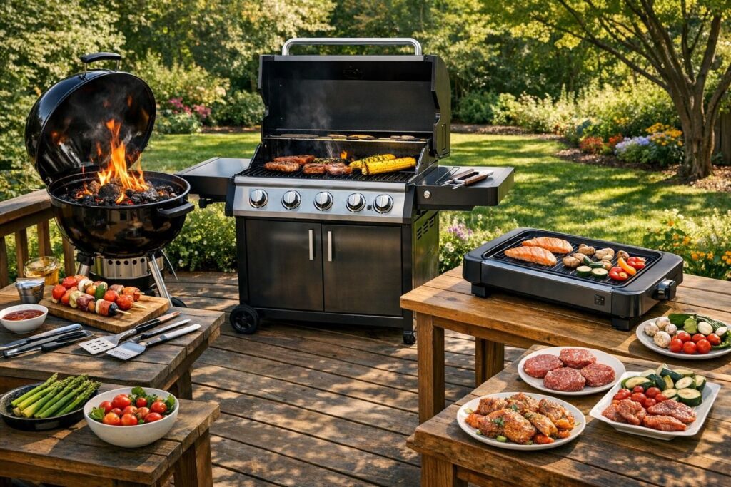 Quel barbecue choisir ? - Mes Grillades découvrez comment choisir le barbecue idéal selon vos besoins, type, et budget pour des grillades réussies et conviviales.