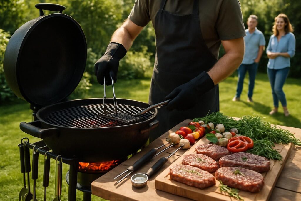 Utiliser un barbecue au charbon de bois : les astuces des professionnels - Mes Grillades découvrez les astuces des professionnels pour utiliser un barbecue au charbon de bois et maîtriser la cuisson parfaite de vos grillades.